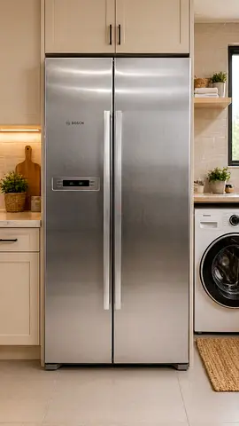 Free delivery Bosch digital Side-by-Side Refrigerator - Good Condition