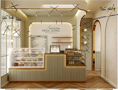 Cake and Pastry Shop Fitout Dubai | A2Z Shop Fitout and Renovation Service
