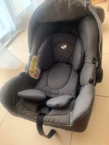 Used infant car seat / carrycot - dark grey, good condition