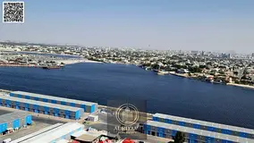 Two bedrooms and a living room for monthly rent with a great view, ready to move in, in Al-Orient.