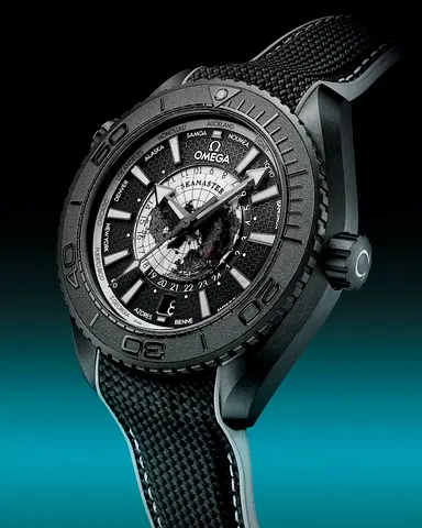 Omega Seamaster Planet Ocean Worldtimer full black