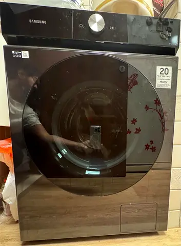 Urgent Sale Samsung 12kg Front Load Washer with Auto Detergent Dispenser - 1 Year Old