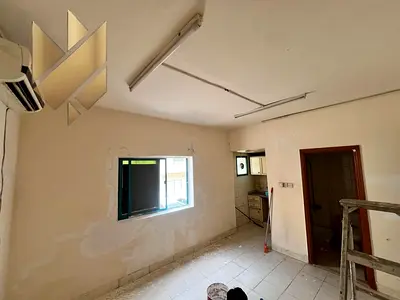Studio apartment for annual rent in Sharjah, Al Muwaileh Al Qadeema area. Excellent finishing, great spaces, and a wonderful view.