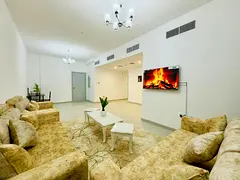 Two-bedroom apartment with a living room for monthly rent, fully furnished with new furniture, in ex