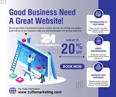 We offer complete website and software development services.