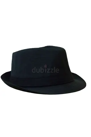 Classic Black Fedora Hat - Good Condition