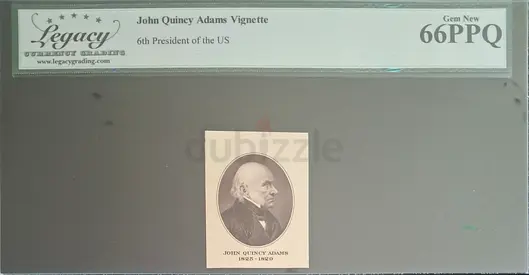 John Quincy Adams Vignette