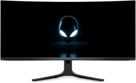Dell Alienware 34 Curved Gaming Monitor, 34 WQHD QD-OLED Display 165Hz Refresh Rate