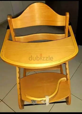Wooden baby chair