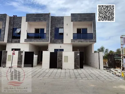 For sale, a villa in Ajman Al Helio, 4 master rooms, a Majles room, a hall, and a maid’s room, free