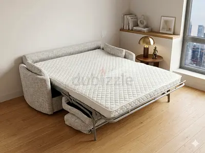 Home center two seater sofa bed with mattress