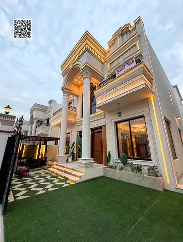Luxury Villa for Sale in Al Helio 2 – Opposite Al Hamidiya Park Prime Location Close to All Amenities Villa Details: Land Area: 3,400 sq ft Built-u