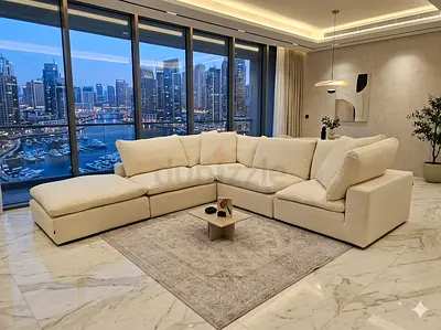 Marina home Luscious feather 🪶 filled modular sofa