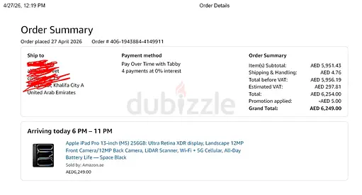 iPad Pro 13-inch M5 256GB WiFi + Cellular (2025) Brand New Sealed