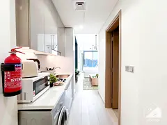 Modern Furnished Studio | Monthly Rent | Azizi Riviera 29 | Meydan Community
