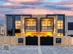 Townhouse for sale in Ajman | Al Helio 2 area | 5 rooms, majlis and hall | Freehold ownership for al