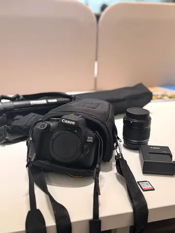 Canon EOS 4000D Camera + add ons