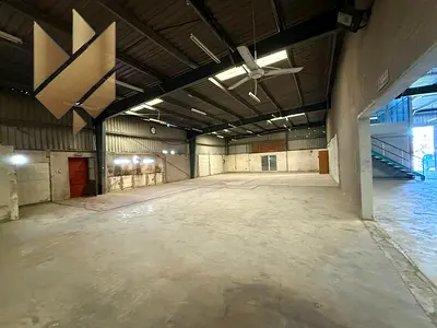 warehouse For Rent Industrial Area 10 Sharjah Area 20,000 sq ft Main road Power Capacity: 110 kW Very prime location in the heart of the industrial