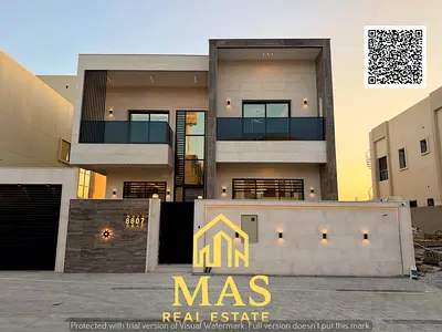🏡 Luxury Modern Stone-Faced Villa for Sale in Al Zahya, Ajman | Prime Location | Ready to Move In