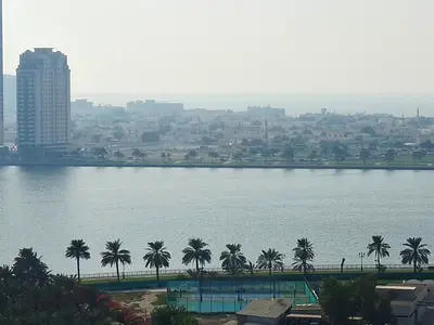 NO DEPOSIT // CORNICHE VIEW // 1BHK WITH BALCONY JUST 36K IN AL MAJAZ 1