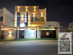 Luxury villa with full amenities, 5 master bedrooms, smart home system, maid's room, separate ma