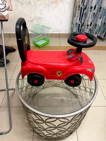 Red Ride-On Push Car for Toddlers – Good Condition