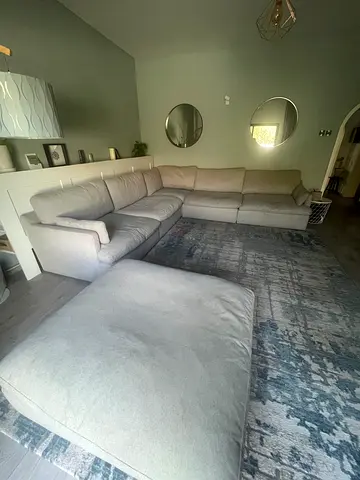 Corner xxl sofa modular - light grey