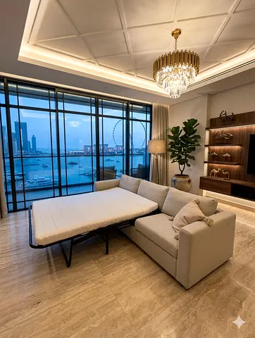 Ikea vimle three seater sofa bed with mattress