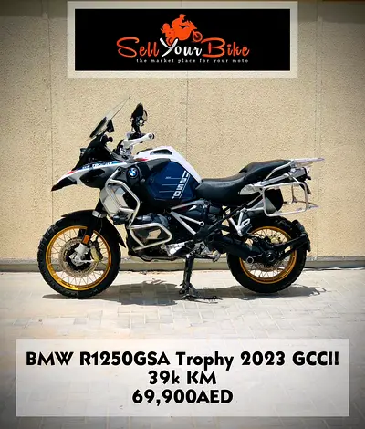 BMW R1250GSA Trophy 2023 GCC !!