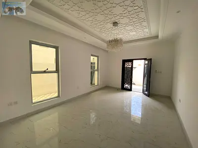 Brand New Villa in Al Zahya 5 Master Bedrooms Maid Room Majlis Living Room 7 Bathrooms Covered Parking Prime Location