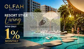 1% monthly / 1bhk / luxurious community