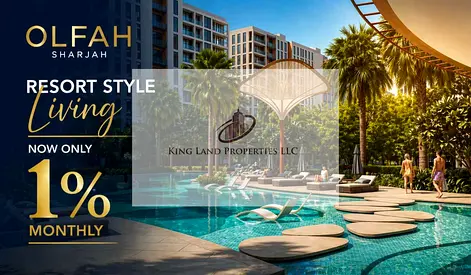 1% monthly / 1bhk / luxurious community