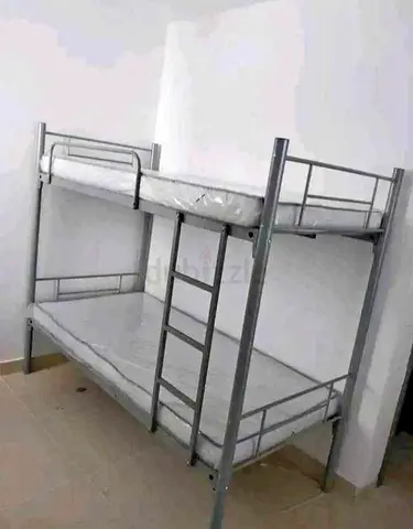 New Silver Bunk Bed – Heavy Duty Metal Frame