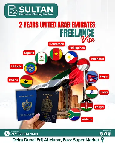 UAE Dubai 2Years Freelance / Residence Visa | Guide People 🇦🇪