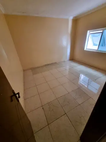 For annual rent in Sharjah A room, a living room, and a bathroom with central air conditioning. Free maintenance for the owner throughout the year, se