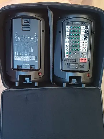 Yamaha Portable PA Speakers with Built-in Mixer - Bluetooth