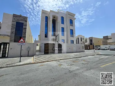 Luxury corner villa with elegant classic design