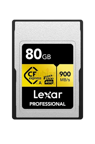 Lexar Professional CFexpress Type A 80GB — High-Speed 900MB/s Card