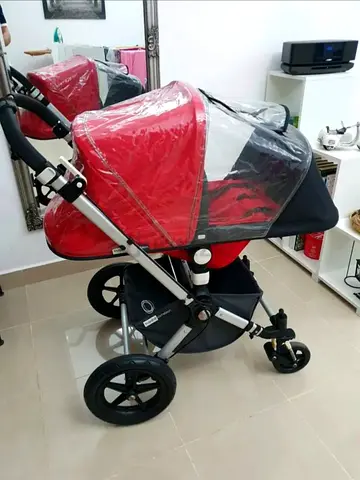 Red Bugaboo Cameleon 3 Stroller (Good Condition)
