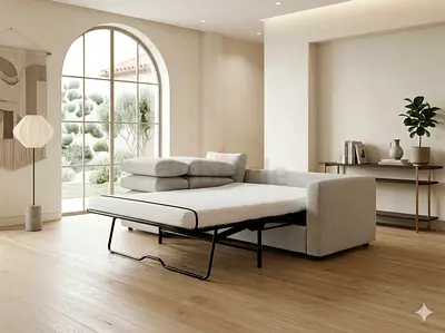 Ikea vimle L shape sofa bed with mattress