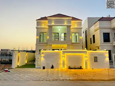 للبيع بسعر رائع فيلا كلاسيك 4غرف مع روف شامل رسوم التسجيل بمنطقة الحليو2 عجمان تملك حر لجميع الجنسيات