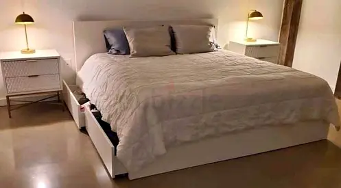 *URGENT SALE* IKEA MALM Storage King Bed + Mattress | Urgent Sale - First Come, First Serve