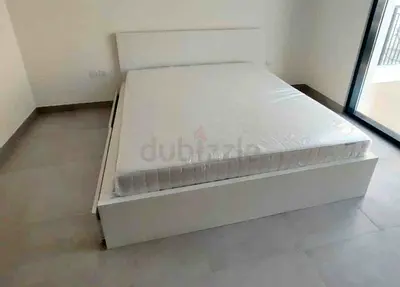 Ikea Malm bed with mattress queen size