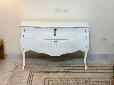 Fendi Casa Luxury White Chest of Drawers – Italian Designer Piece