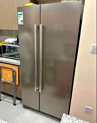 Bosch side by side refrigerator new condition