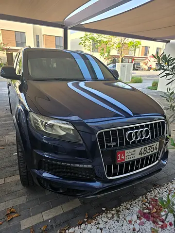 Audi Q7 2015 S line, low mileage.