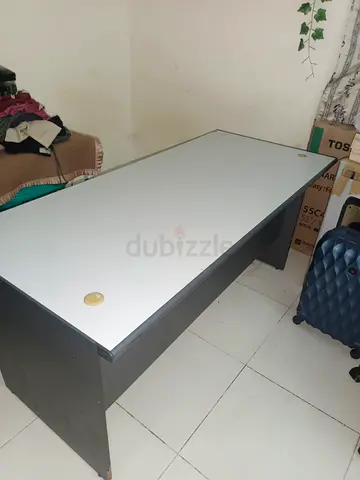 Wooden Office table Aed 25