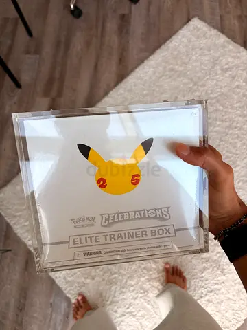 Pokémon Celebrations Elite Trainer Box (Pikachu) - Sealed/Collectible