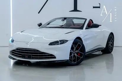 2022 Aston Martin Vantage Roadster, With Service Contract, Fully Loaded, GCC Specs