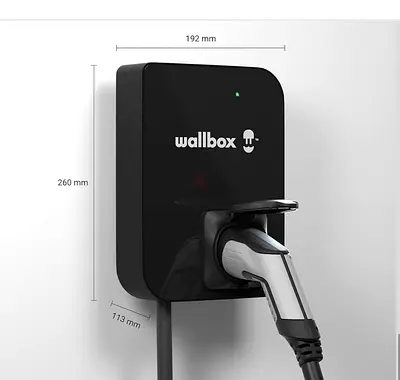 Wallbox Pulsar Plus EV Home Charger (Compact Wall Charger)
